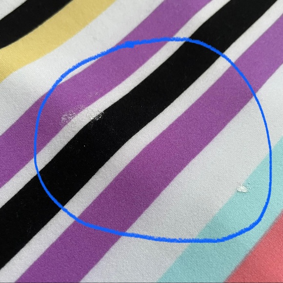 Derek Heart Vibrant Striped Maxi Dress (SZ M) - Picture 7 of 8